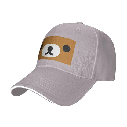 Rilakkuma Relax Bear Big Face Cap Casual Baseball Caps