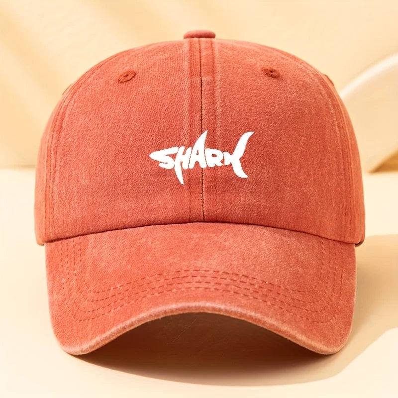 Fashionable Shark Print Baseball Cap