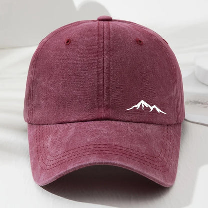 Mountain Printed Baseball Caps For Men And Women