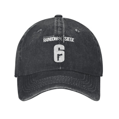 Tom Clancy's Rainbows Siege Six Baseball Caps