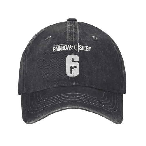 Tom Clancy's Rainbows Siege Six Baseball Caps