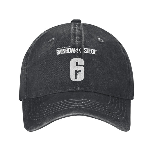 Tom Clancy's Rainbows Siege Six Baseball Caps