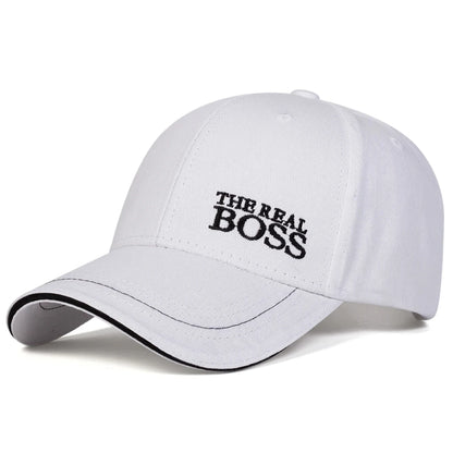 High-Quality, Unise-Friendly, Genuine Boss Letter Embroidered Baseball Cap