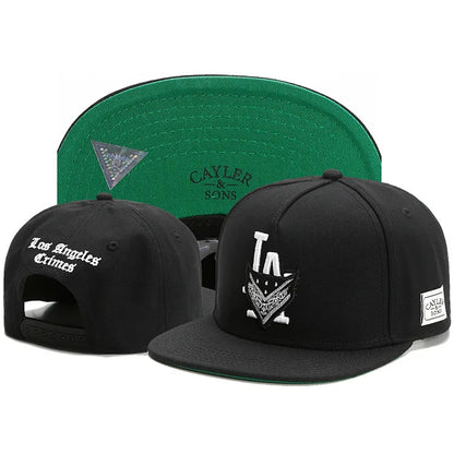 Snapback Hats for Men Hip Hop Style Hats Solid