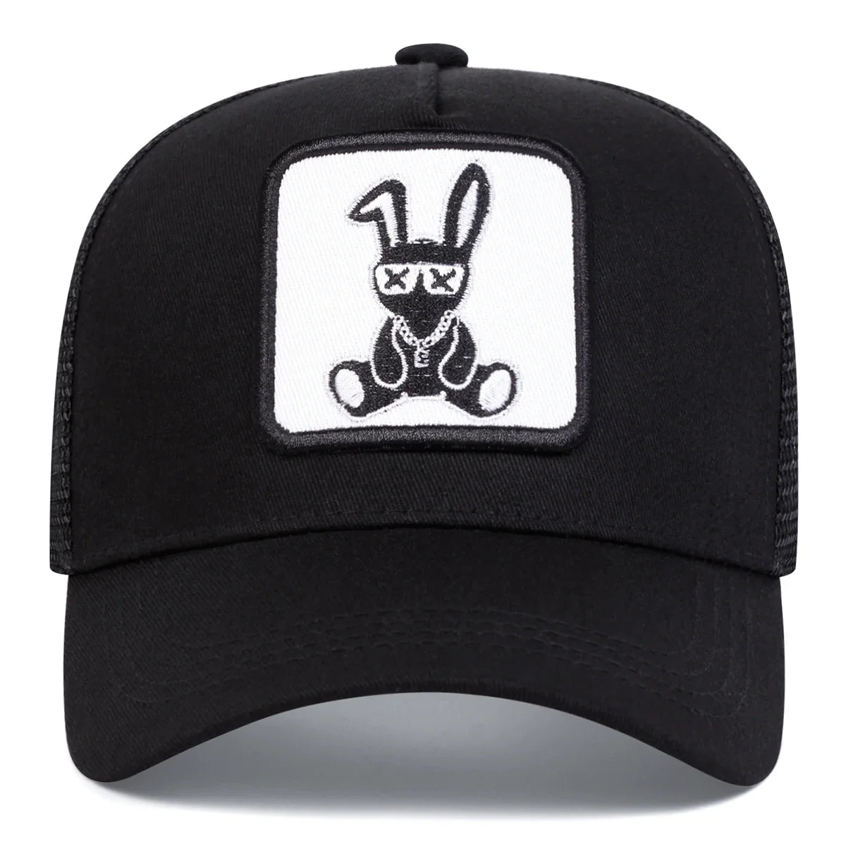 Unisex Cartoon Rabbit Embroidery Baseball Caps