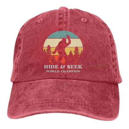 Bigfoot Is Real and He Tried to Eat My Ass Baseball Cap