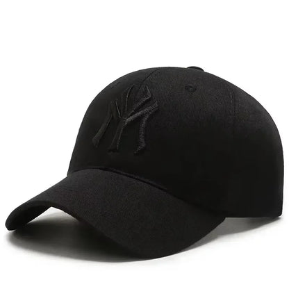 Trendy Embroidered Letter Baseball Cap Korean Fashion For Women Men