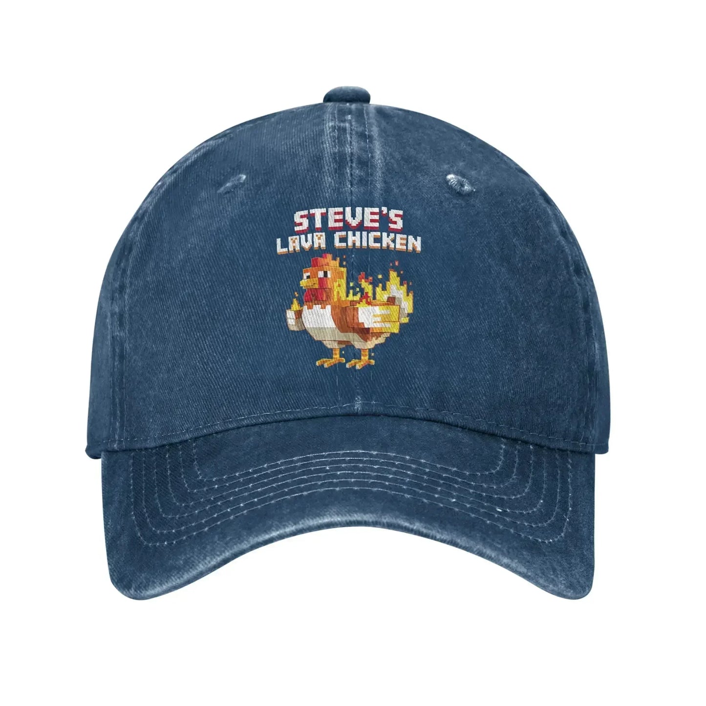 New Chicken Jockey Printed Cap Cotton Baseball Cap