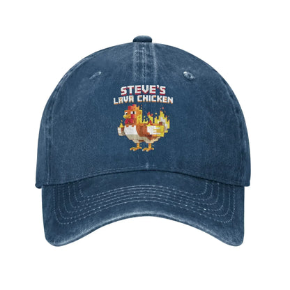 New Chicken Jockey Printed Cap Cotton Baseball Cap