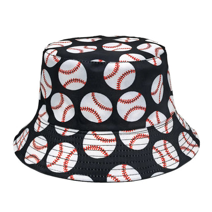 Flag Print Cheer Hat Bucket Hat