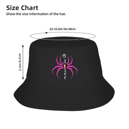 Aj Lee Spider Heart (2) Bucket Hat