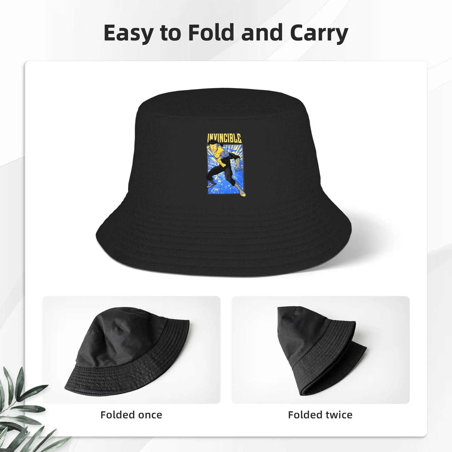 Unisex Bucket Hats Invincible