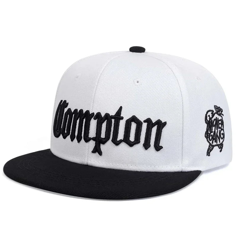 Unisex Compton Embroidery Baseball Hats Spring Autumn Outdoor