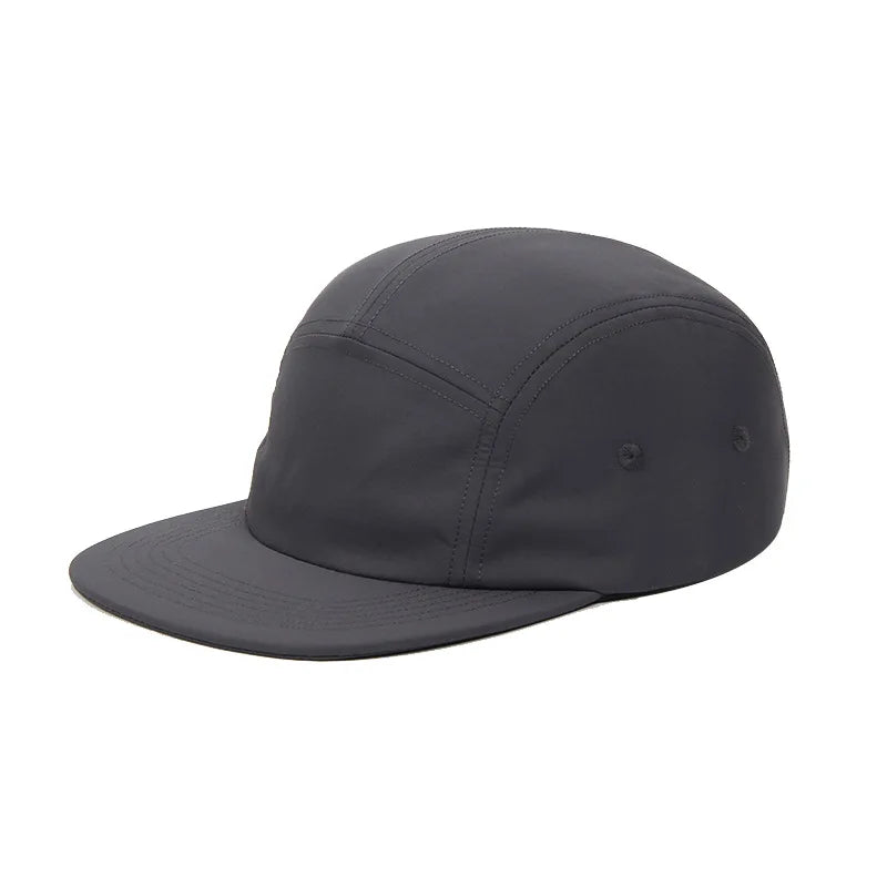 Quick Drying Nylon 5 Panel Snapback Hat For Men Women