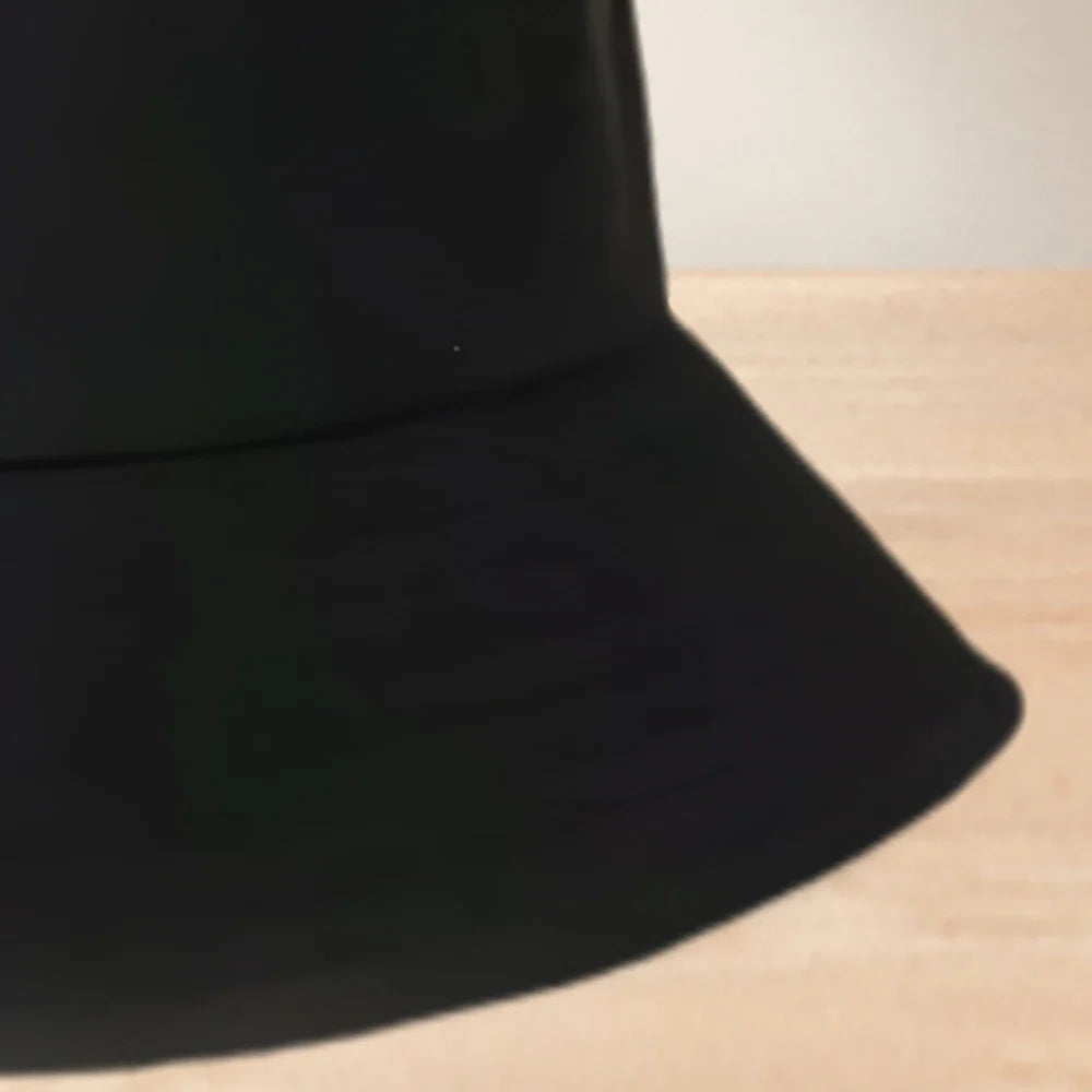 Smile Pattern Embroidered Fisherman's Hat