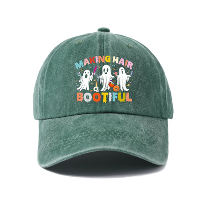 Bootiful Hairdresser Quote Graphic Baseball Cap