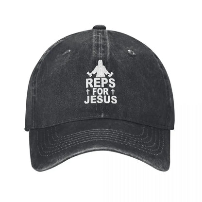 New Reps For Jesus Unisex Baseball Caps