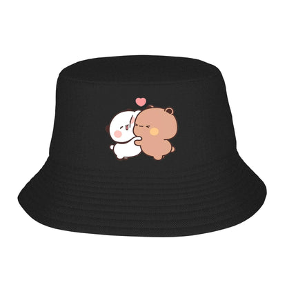 Bucket Hat Cute Happy Bubu Face