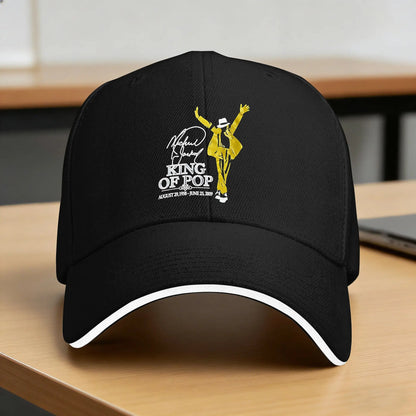 Summer Casual Baseball Cap The King of Pop Michaels Jacksons