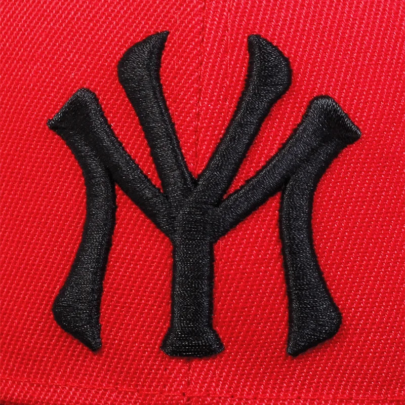Unisex Letter Embroidery Snapback Caps Hip-hop Hats Outdoor