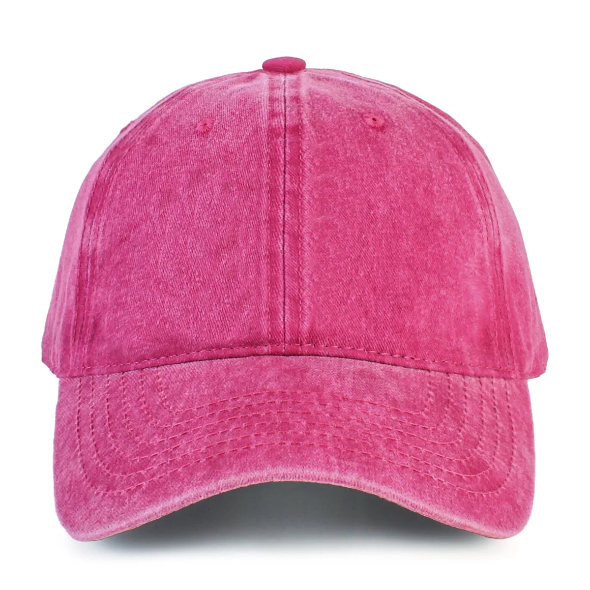 Cotton Washed Cloth Baseball Cap Men Women