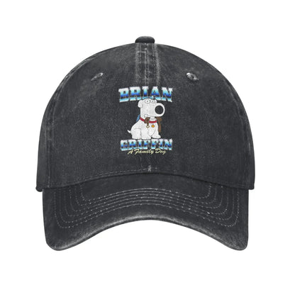 Vintage Families Cartoon Peter Griffin Meme Baseball Caps