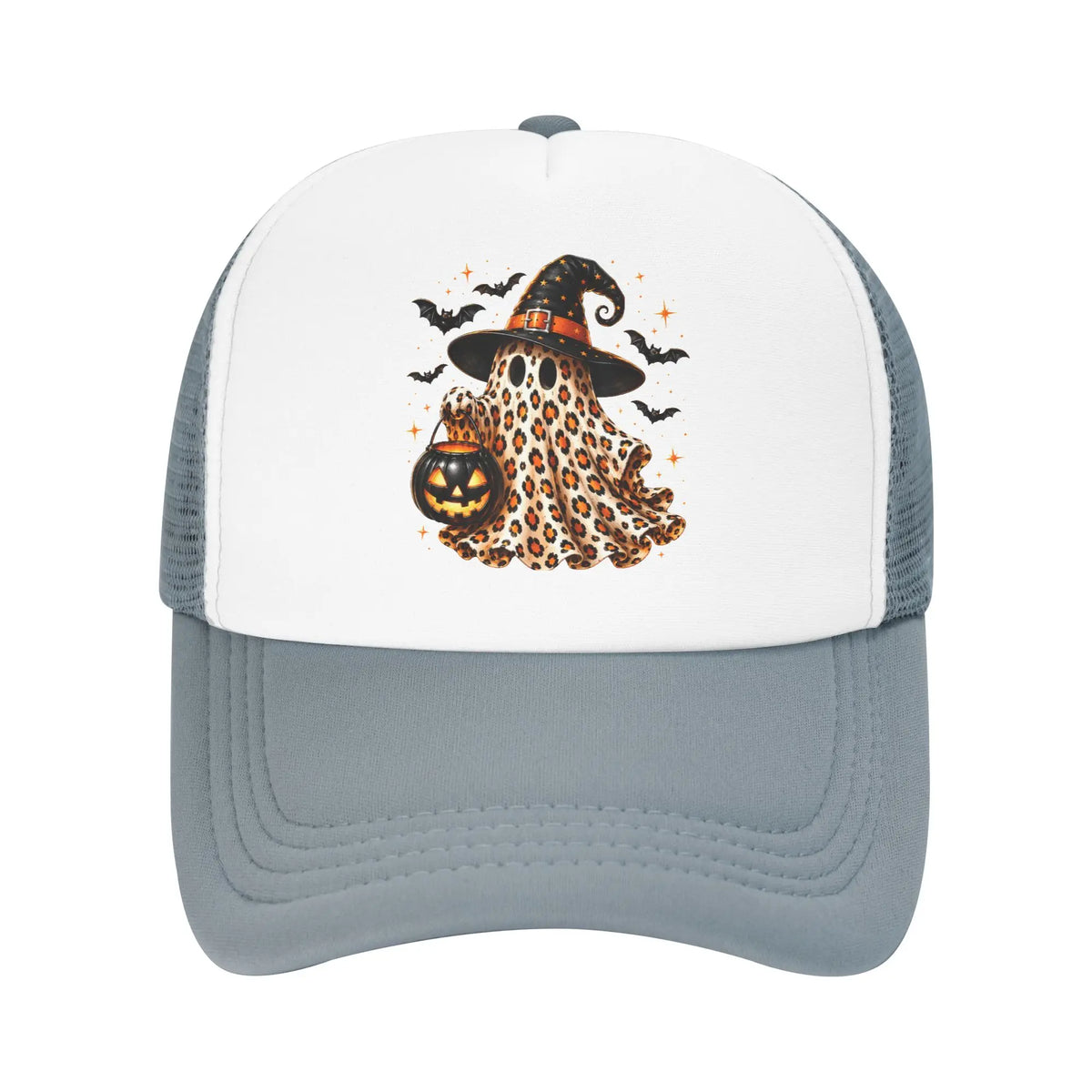 Leopard Ghost  Mesh Baseball Cap