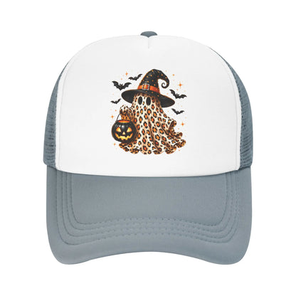 Leopard Ghost  Mesh Baseball Cap