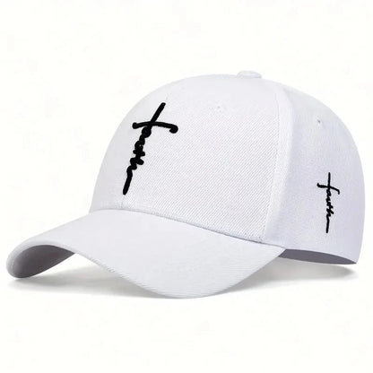 Casual Fashion  Faith Embroidery Baseball Cap