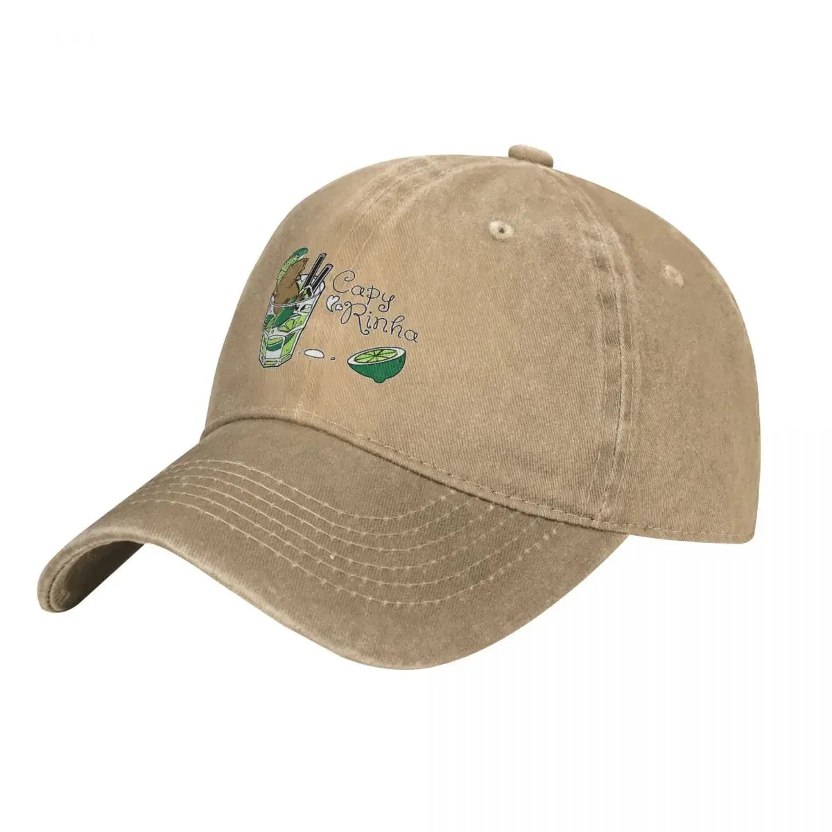 Cabybara Caipirinha Baseball Caps Peaked Cap Capybara