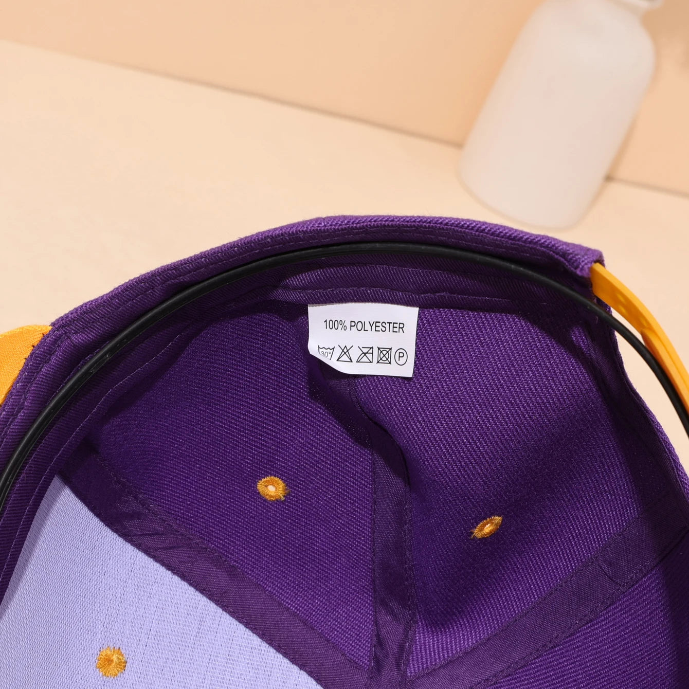 Two-Color Block Hip-Hop Cap Snapback Cap For Men And Women