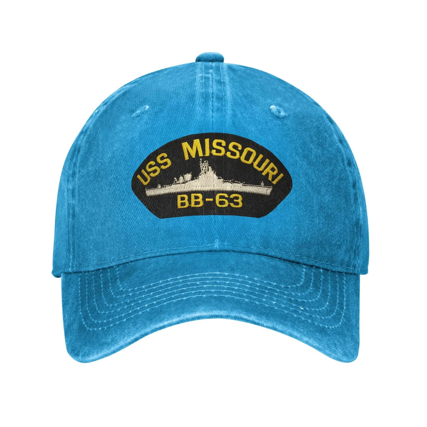 Vintage USS Missouri BB-63 Baseball Cap