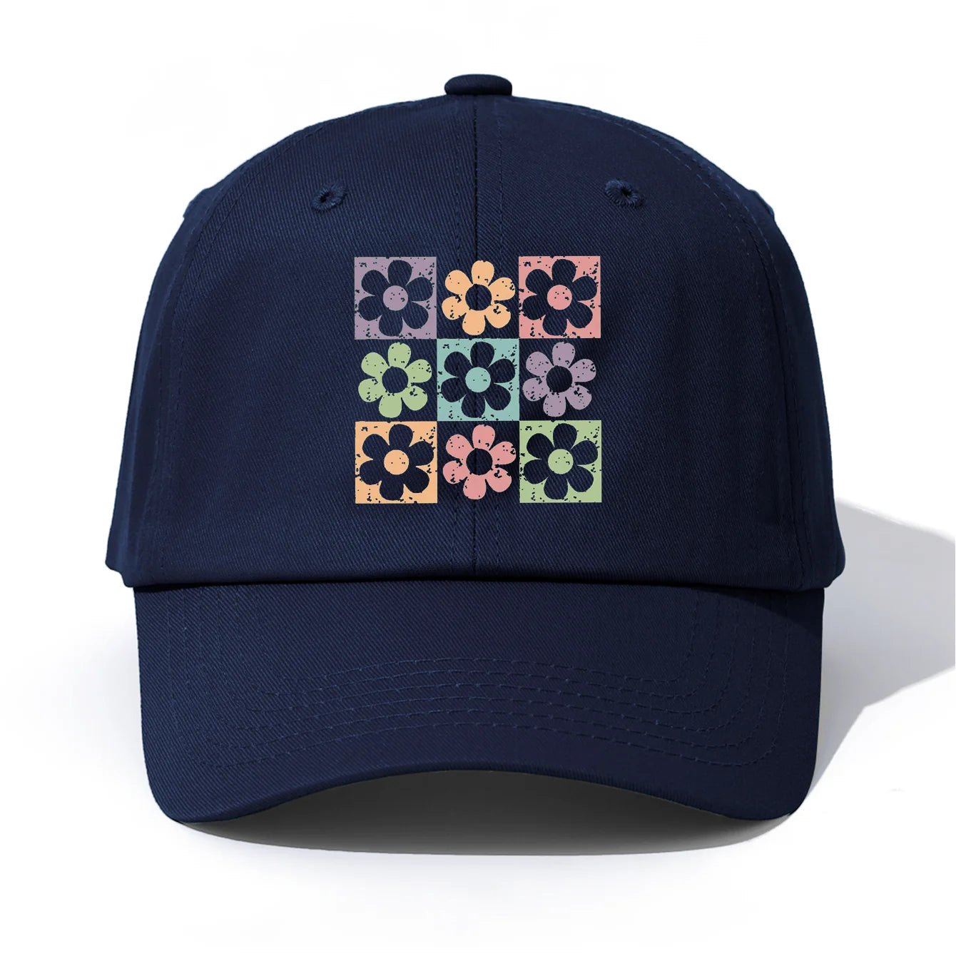 FLOWERS Print Baseball Cap For Adults