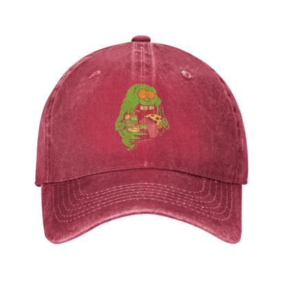 New Ghostbusters Slimer Neon Sun Baseball Cap