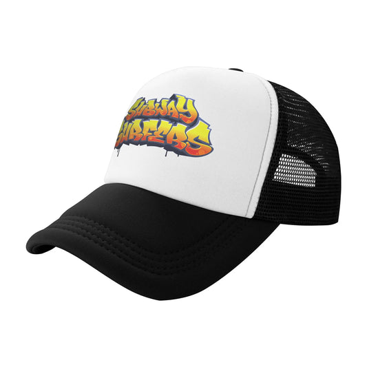 Subway Surfers Logo Baseball Hat Adult Video Game Hats Trucker Hat Golf Hat