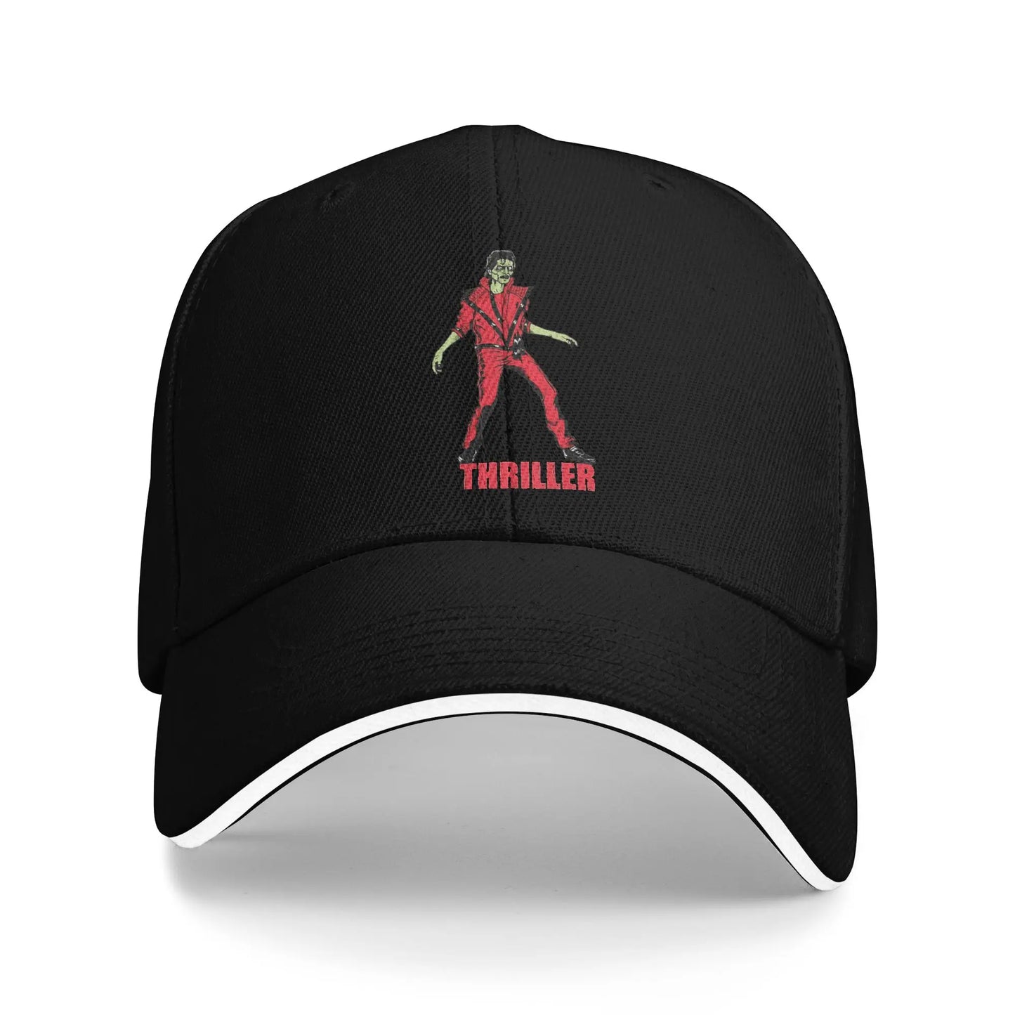 MJ King Of Pop Victory Tour Billie Jean Sandwich Hats Baseball Cap