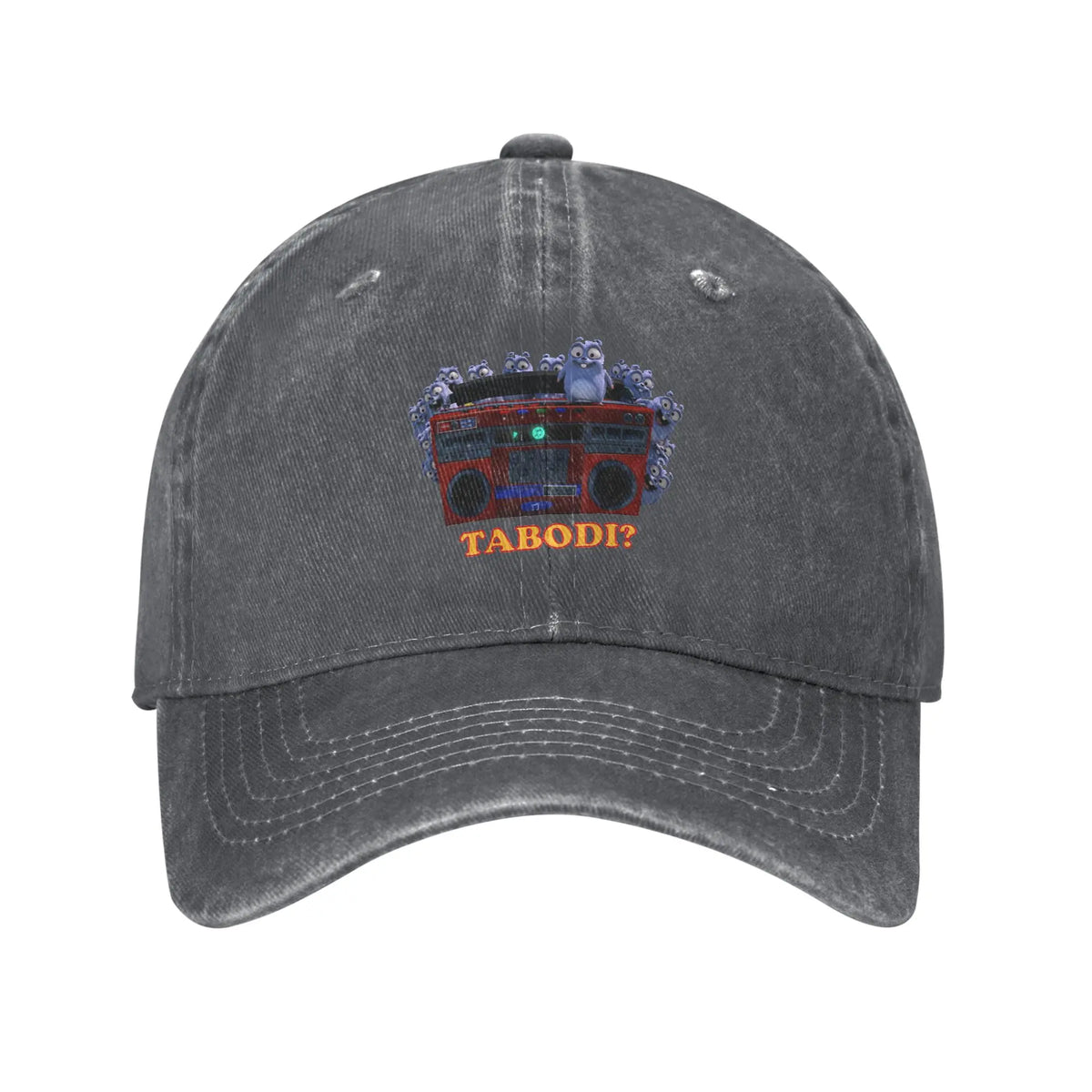 Grizzy And The Lemmings Denim Cap Casual Baseball Hats
