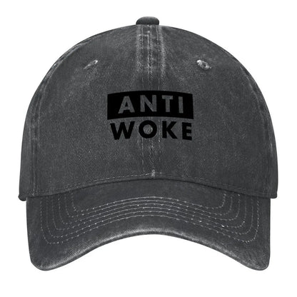 Anti Woke Baseball Cap