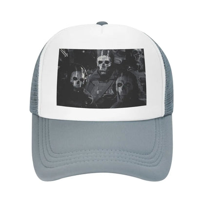 Simon Ghost Riley Cap Fashion Mesh Baseball Caps