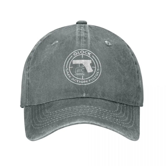 Vintage Tactical Shooting Gun Baseball Caps Men Women