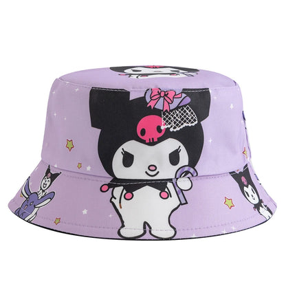 New Children's Sanrio Hello Kitty Kuromi Bucket Hat