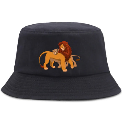 Anime The Lion King Printed Fisherman Hat