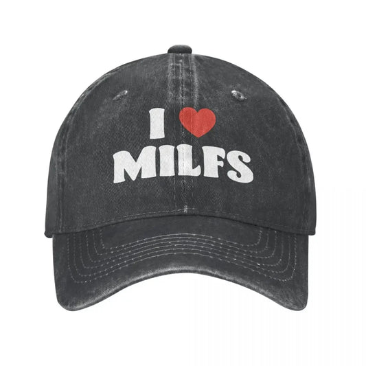 Fashion I Love Milfs Baseball Cap
