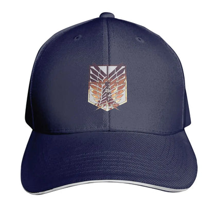 Attack On Titan Anime Logo Cap Fashion Casual Baseball Caps