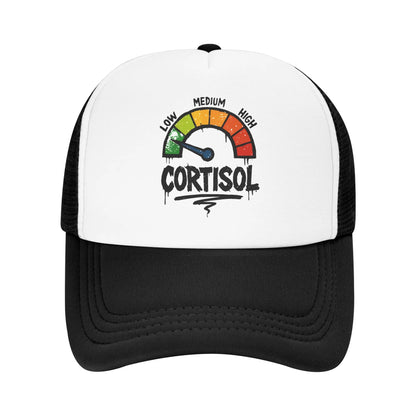 Summer Outdoor Low Cortisol Levels v Mesh Cap Baseball Hats