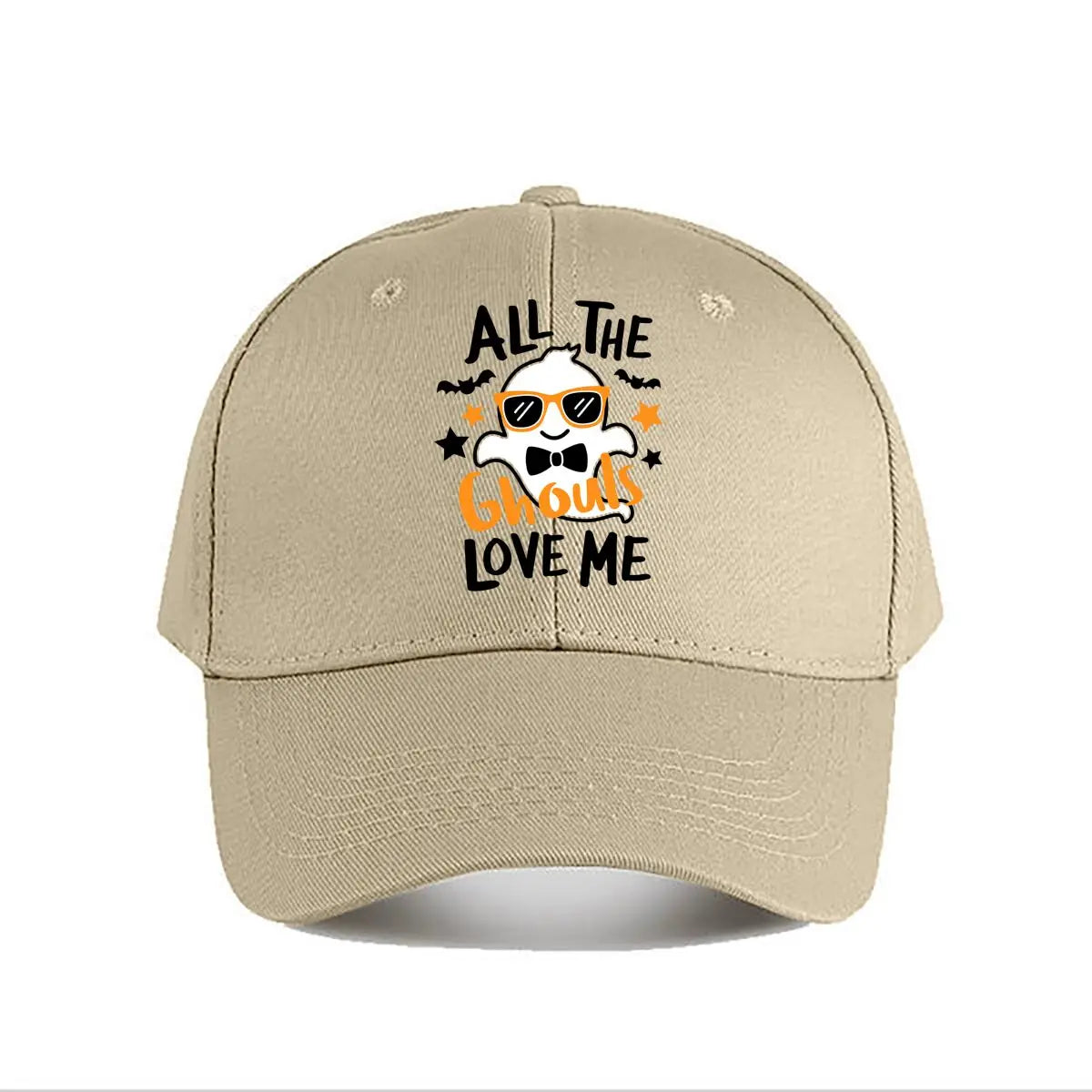 Halloween Ghouls Ghost Baseball Cap