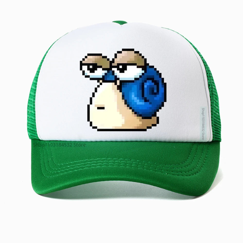 Harajuku MapleStory Kawaii Funny Printed Baseball Cap