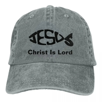 New Baseball Cap Jesus Fish Christ Is Lord Outfit