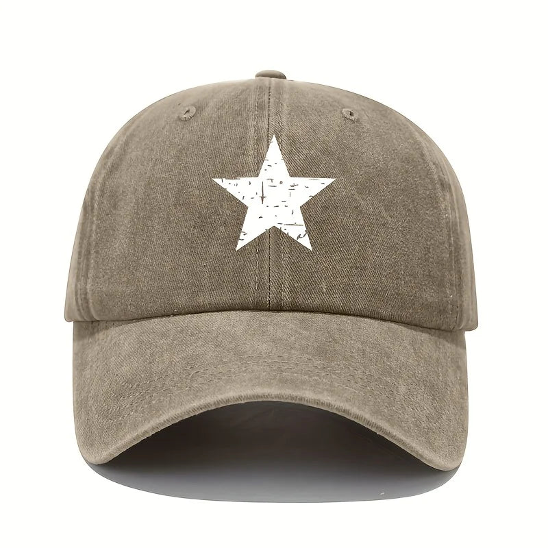 Star Print Baseball Cap