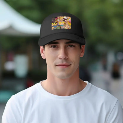 Hey Arnold Cartoon Mesh Baseball Caps